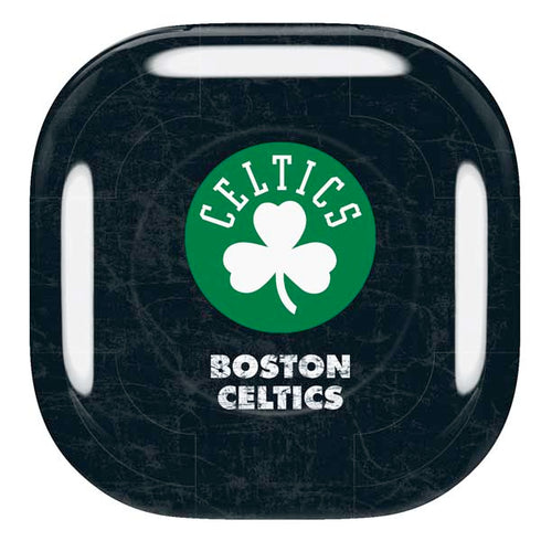 NBA Boston Celtics Black Secondary Logo Galaxy Buds Pro Skin
