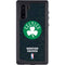NBA Boston Celtics Black Secondary Logo Galaxy Note 10 Waterproof Case