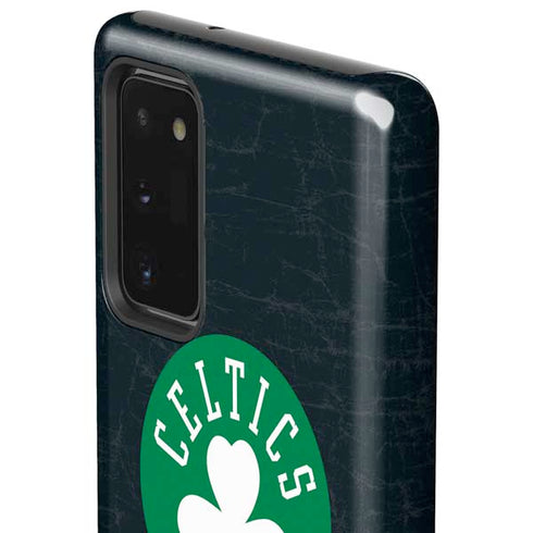 NBA Boston Celtics Black Secondary Logo Galaxy Note20 5G Pro Case