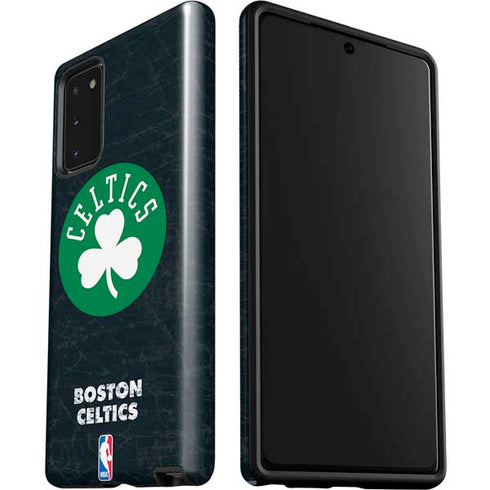 NBA Boston Celtics Black Secondary Logo Galaxy Note20 5G Pro Case