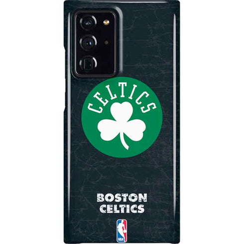 NBA Boston Celtics Black Secondary Logo Galaxy Note20 Ultra 5G Lite Case