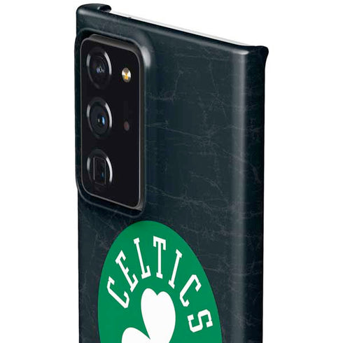 NBA Boston Celtics Black Secondary Logo Galaxy Note20 Ultra 5G Lite Case