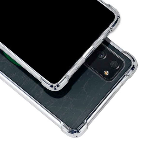 NBA Boston Celtics Black Secondary Logo Galaxy S20 FE Clear Case