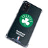 NBA Boston Celtics Black Secondary Logo Galaxy S20 FE Clear Case