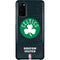 NBA Boston Celtics Black Secondary Logo Galaxy S20 Lite Case