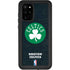 NBA Boston Celtics Black Secondary Logo Galaxy S20 Plus Waterproof Case
