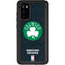 NBA Boston Celtics Black Secondary Logo Galaxy S20 Waterproof Case