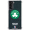 NBA Boston Celtics Black Secondary Logo Galaxy S21 5G Clear Case