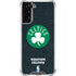 NBA Boston Celtics Black Secondary Logo Galaxy S21 FE Clear Case