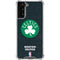 NBA Boston Celtics Black Secondary Logo Galaxy S21 Plus 5G Clear Case