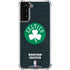NBA Boston Celtics Black Secondary Logo Galaxy S21 Plus 5G Clear Case