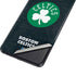 NBA Boston Celtics Black Secondary Logo Galaxy S21 Plus 5G Skin