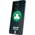 NBA Boston Celtics Black Secondary Logo Galaxy S21 Ultra 5G Skin