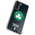 NBA Boston Celtics Black Secondary Logo Galaxy S22 Plus Clear Case
