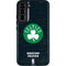NBA Boston Celtics Black Secondary Logo Galaxy S22 Plus Pro Case