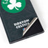 NBA Boston Celtics Black Secondary Logo Galaxy S22 Ultra Skin