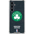 NBA Boston Celtics Black Secondary Logo Galaxy S23 FE Clear Case