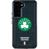 NBA Boston Celtics Black Secondary Logo Galaxy S23 Plus Waterproof Case
