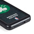 NBA Boston Celtics Black Secondary Logo Galaxy S23 Plus Waterproof Case