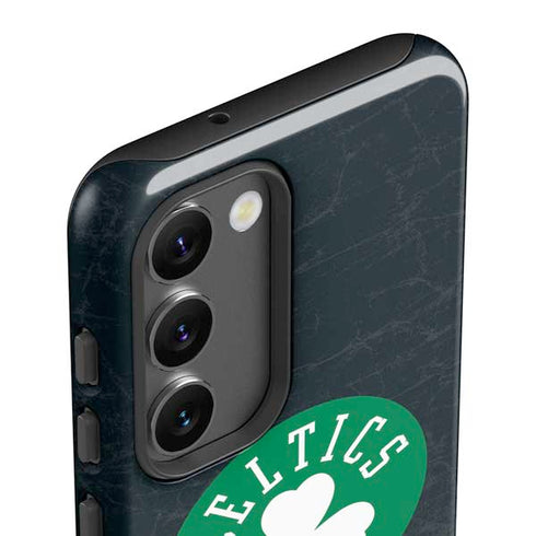 NBA Boston Celtics Black Secondary Logo Galaxy S23 Pro Case