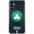 NBA Boston Celtics Black Secondary Logo Galaxy S24 Clear Case