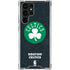 NBA Boston Celtics Black Secondary Logo Galaxy S24 Ultra Clear Case