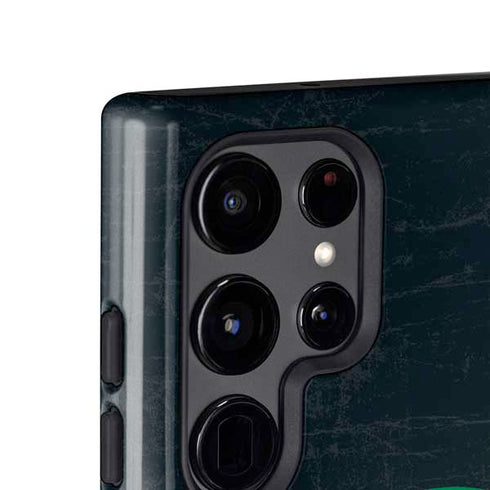 NBA Boston Celtics Black Secondary Logo Galaxy S24 Ultra Impact Case