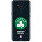 NBA Boston Celtics Black Secondary Logo Galaxy S8 Plus Skin