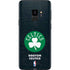 NBA Boston Celtics Black Secondary Logo Galaxy S9 Skin