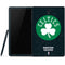 NBA Boston Celtics Black Secondary Logo Samsung Galaxy Tab Skin