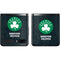NBA Boston Celtics Black Secondary Logo Galaxy Z Flip Skin