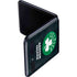 NBA Boston Celtics Black Secondary Logo Galaxy Z Flip Skin