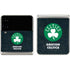 NBA Boston Celtics Black Secondary Logo Galaxy Z Flip3 5G Skin
