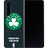 NBA Boston Celtics Black Secondary Logo Galaxy Z Fold4 5G Skin