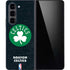 NBA Boston Celtics Black Secondary Logo Galaxy Z Fold5 5G Skin