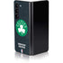 NBA Boston Celtics Black Secondary Logo Galaxy Z Fold5 5G Skin