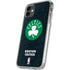 NBA Boston Celtics Black Secondary Logo iPhone 11 Clear Case
