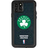 NBA Boston Celtics Black Secondary Logo iPhone 11 Pro Waterproof Case