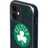 NBA Boston Celtics Black Secondary Logo iPhone 12 Impact Case