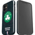 NBA Boston Celtics Black Secondary Logo iPhone 12 Impact Case