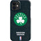 NBA Boston Celtics Black Secondary Logo iPhone 12 Mini Lite Case