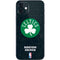 NBA Boston Celtics Black Secondary Logo iPhone 12 Mini Skin
