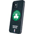 NBA Boston Celtics Black Secondary Logo iPhone 12 Mini Skin
