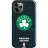 NBA Boston Celtics Black Secondary Logo iPhone 12 Pro Impact Case