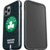 NBA Boston Celtics Black Secondary Logo iPhone 12 Pro Max Impact Case