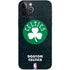 NBA Boston Celtics Black Secondary Logo iPhone 12 Pro Skin