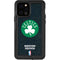 NBA Boston Celtics Black Secondary Logo iPhone 12 Pro Waterproof Case