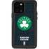 NBA Boston Celtics Black Secondary Logo iPhone 12 Pro Waterproof Case