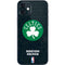 NBA Boston Celtics Black Secondary Logo iPhone 12 Skin