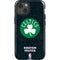 NBA Boston Celtics Black Secondary Logo iPhone 13 Impact Case